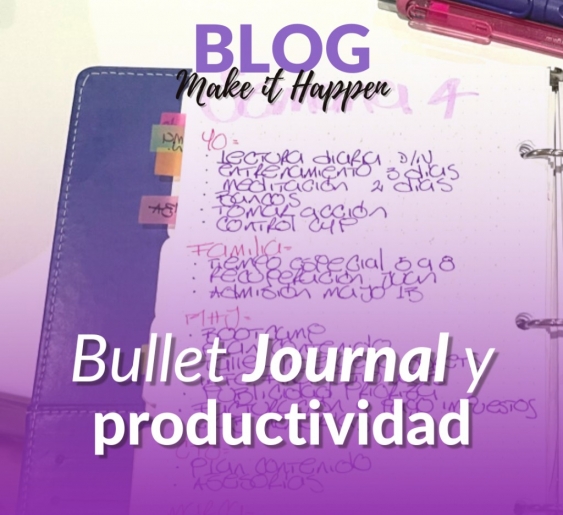 Bullet Journal y productividad